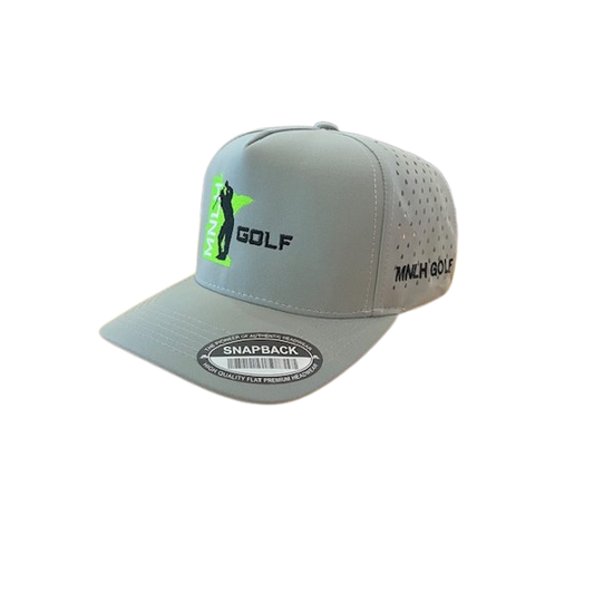 MNLH Golf 5 Panel Perforated Waterproof Laser Mesh Hat